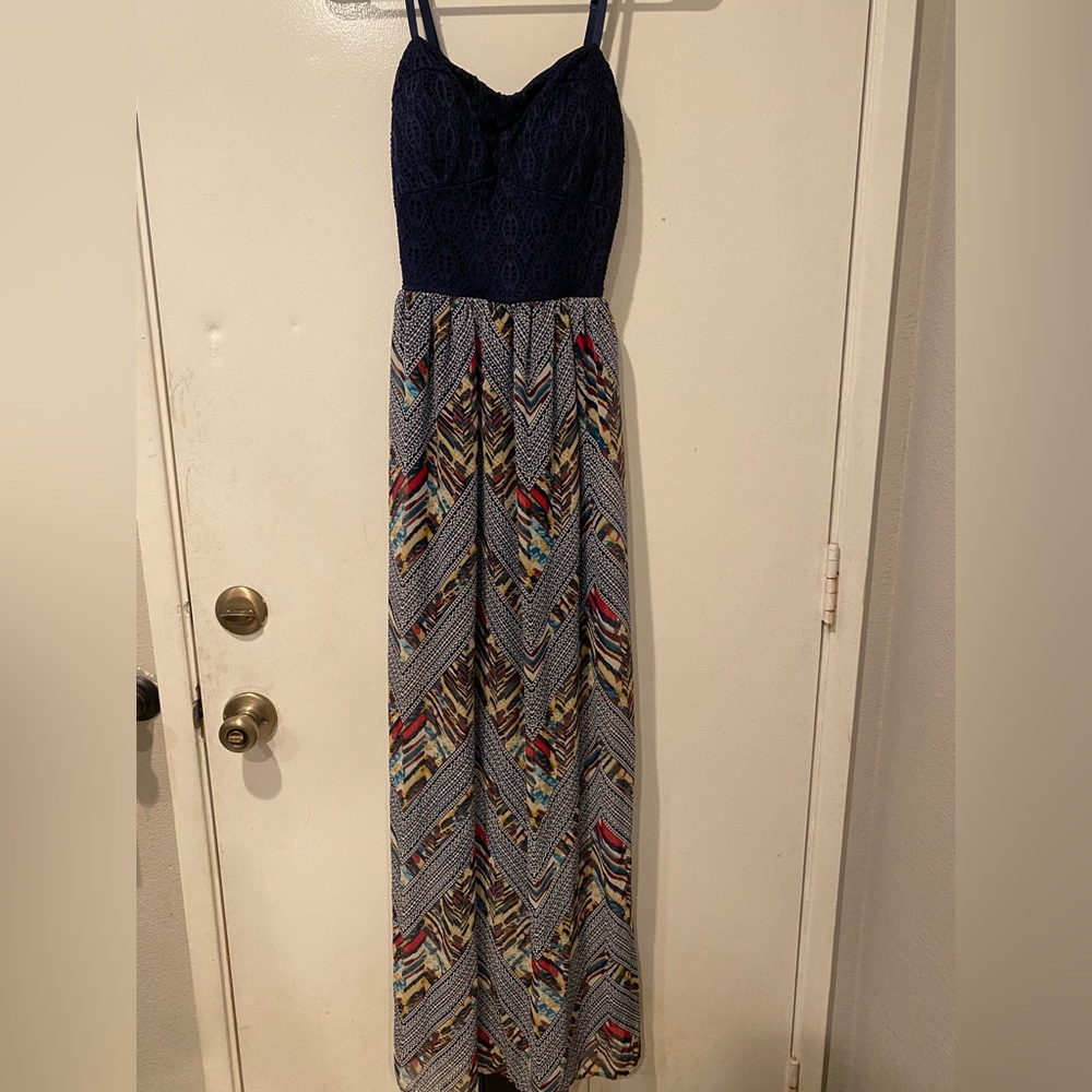 Long floral dress